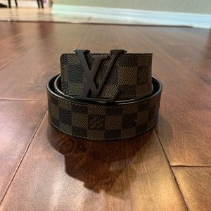 Louis Vuitton initials belt